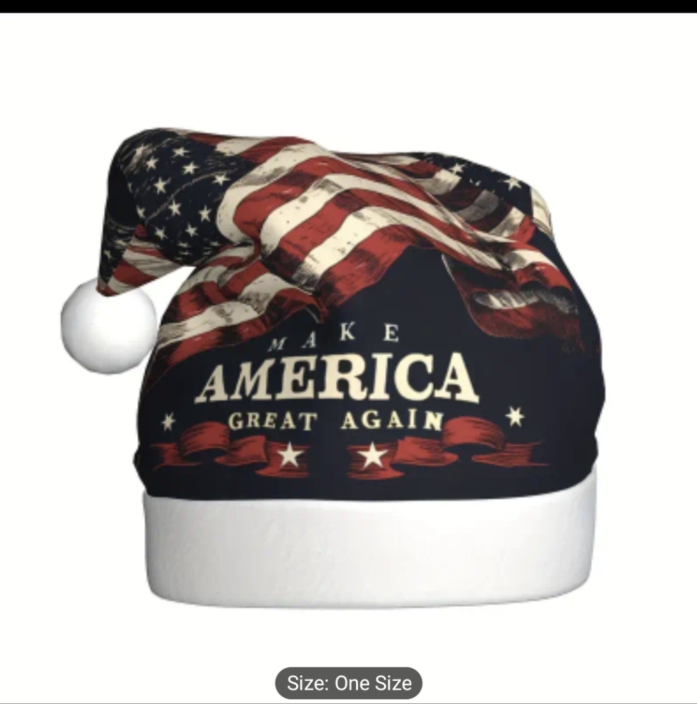 Make America Great Again Santa Hat